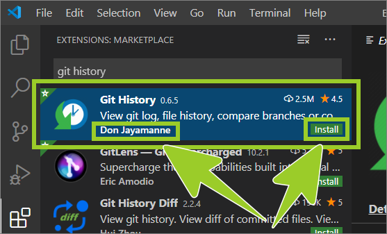 Waypoint Ventures Install Git History Extension 